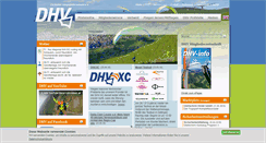 Desktop Screenshot of dhv2.de